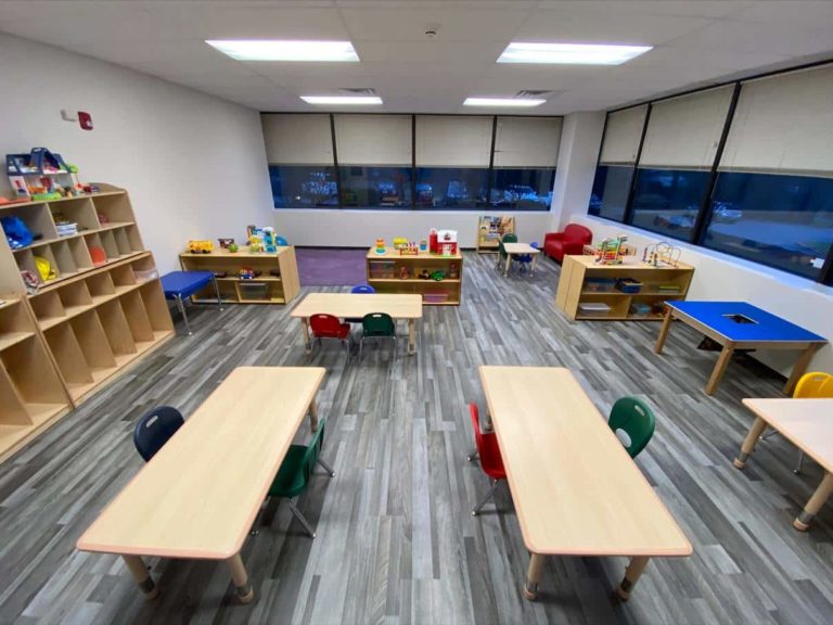 ABA classroom in Ascend Autism's autism therapy center in Hawthorne, NY
