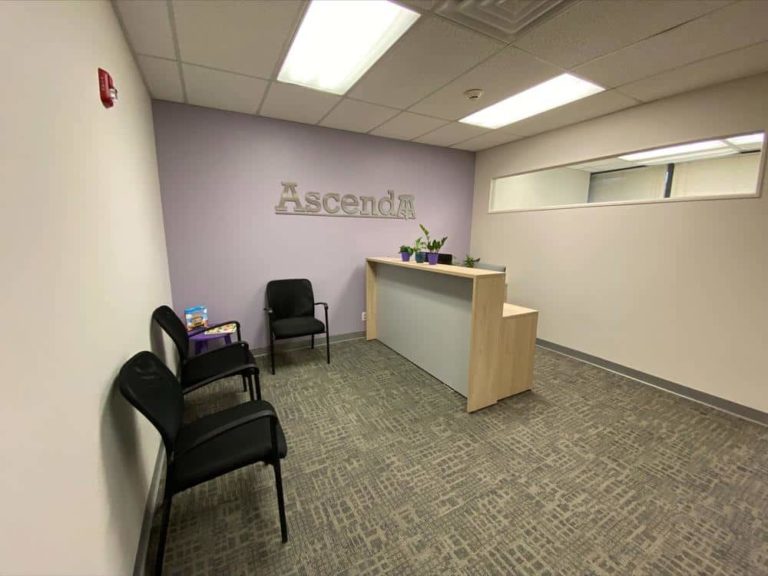 Entrance of Ascend Autism's autism therapy center in Hawthorne, NY