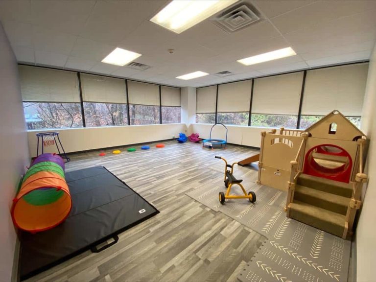 Gym in Ascend Autism's autism therapy center in Hawthorne, NY